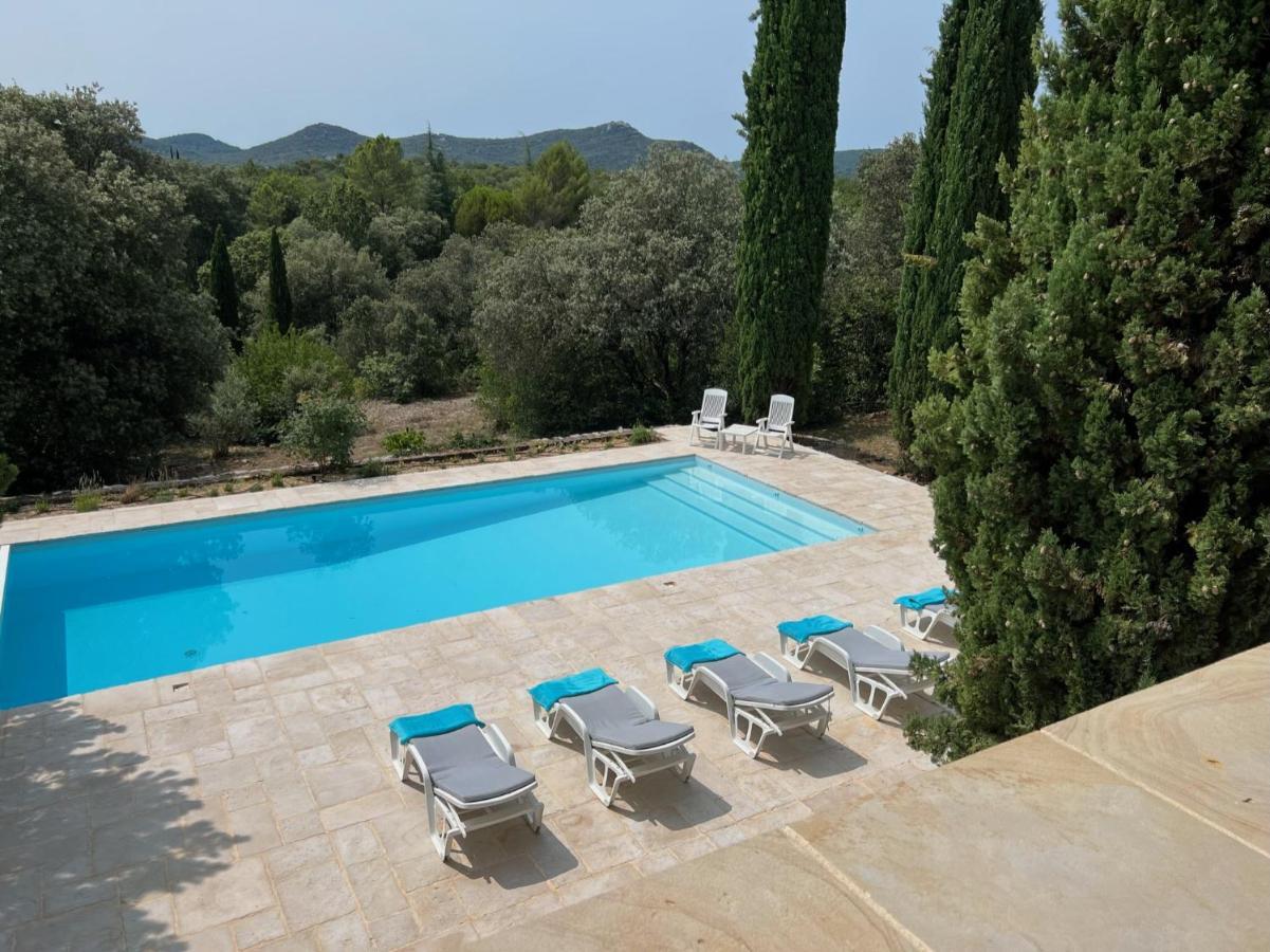 Luxurious Family House With Pool In Ardeche. Villa Les Vans Eksteriør billede