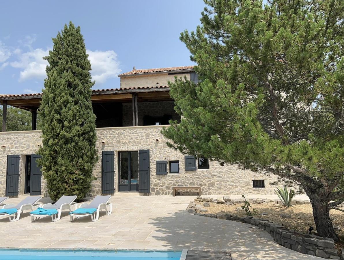 Luxurious Family House With Pool In Ardeche. Villa Les Vans Eksteriør billede