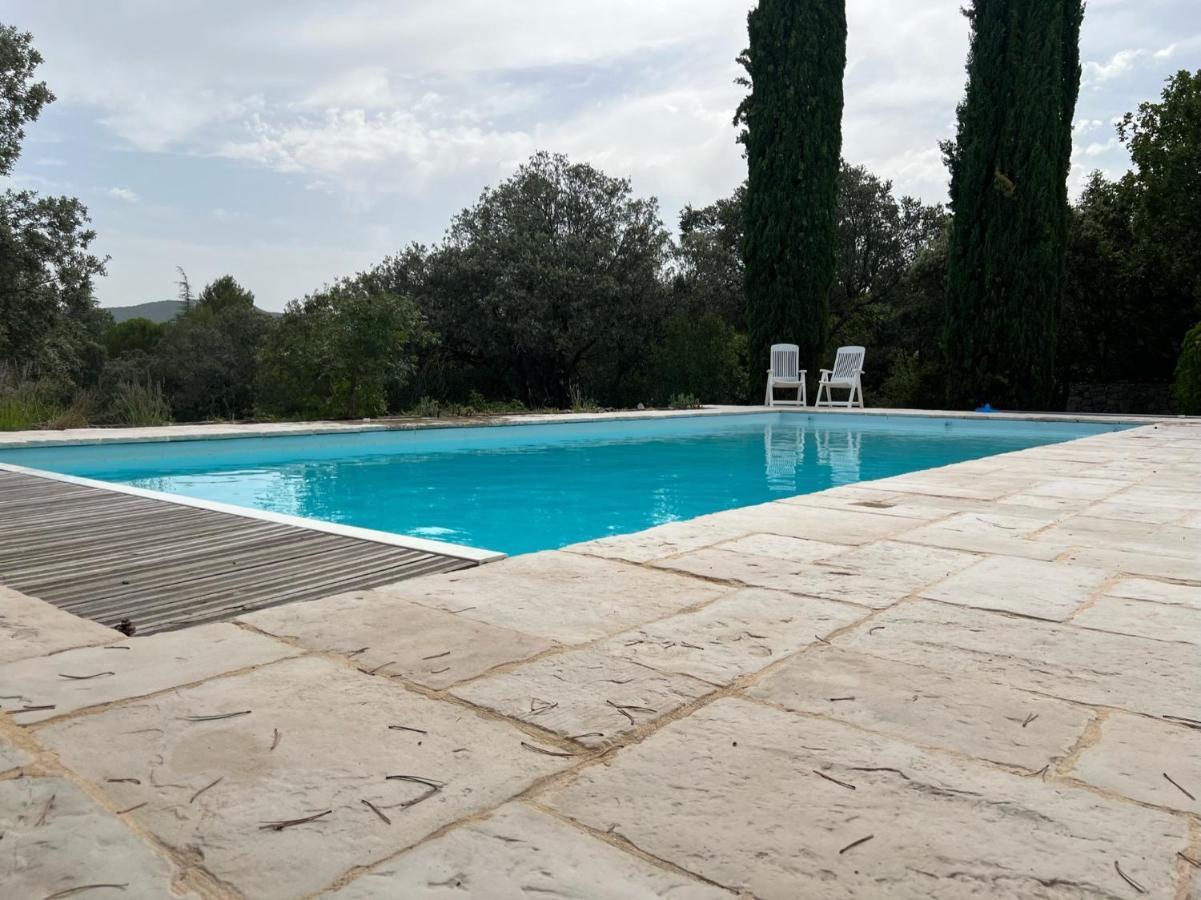 Luxurious Family House With Pool In Ardeche. Villa Les Vans Eksteriør billede
