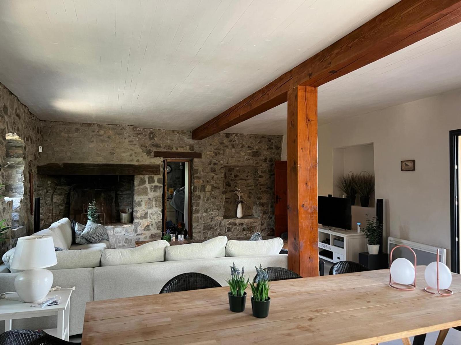 Luxurious Family House With Pool In Ardeche. Villa Les Vans Eksteriør billede