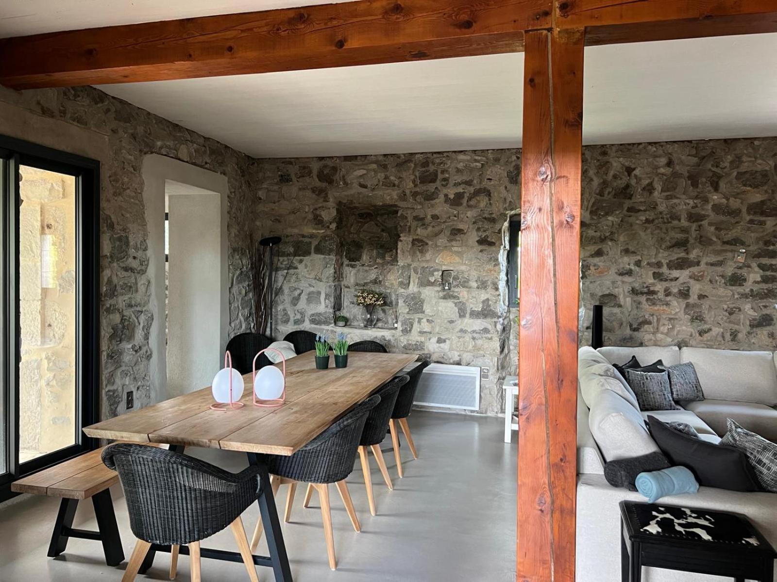 Luxurious Family House With Pool In Ardeche. Villa Les Vans Eksteriør billede
